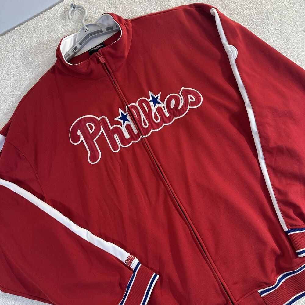 Nice Vintage Adult 2XL Phila Phillies Classic Casual Fan Sport Jacket Stitches